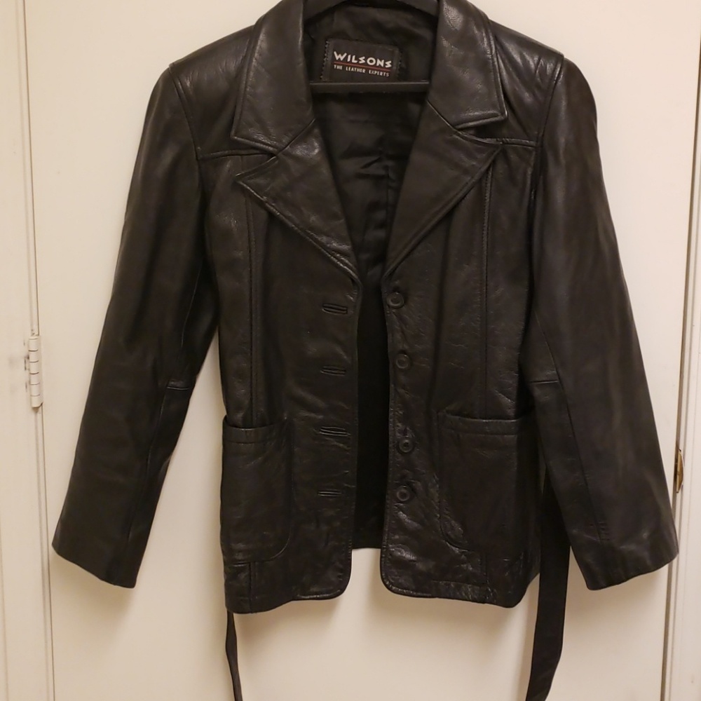 Womens leather jacket